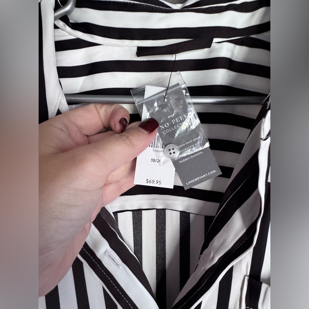 Lane Bryant satin top - Picture 2 of 2